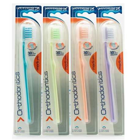 Elgydium Clinic X Orthodontic Toothbrush Adult ( X8 Packs)